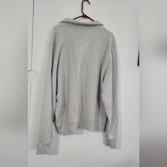 NWT Citizens of Humanity Sevilla Half Zip Sweatshirt Grey Size XXL Men's - Picture 10 of 16